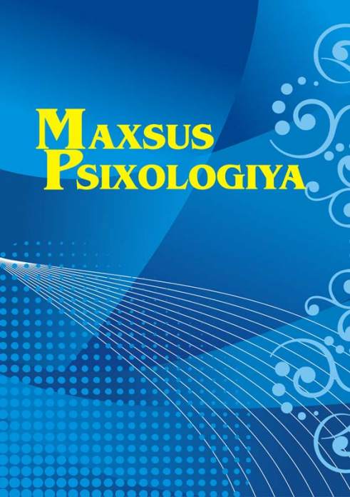 Maxsus psixologiya — L.R. Mo‘minova